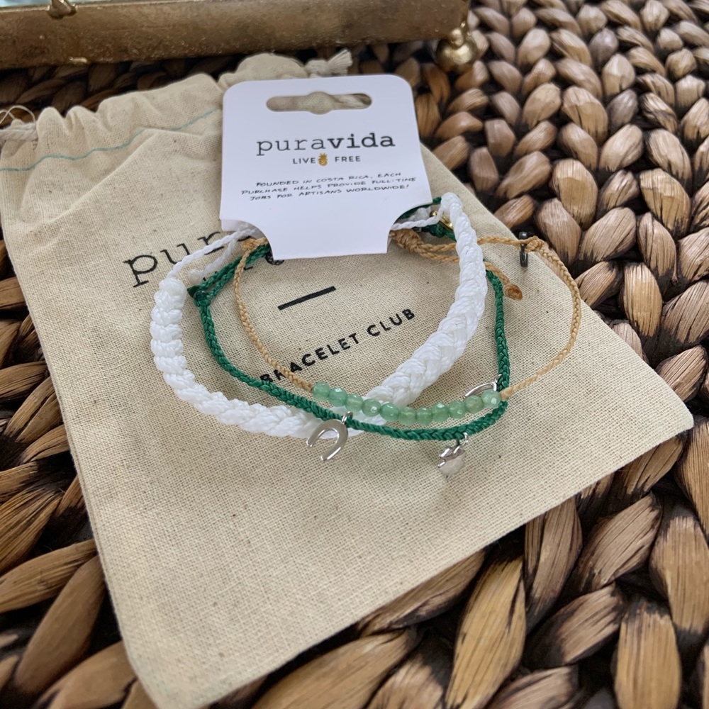Three Pura Vida bracelets!!!